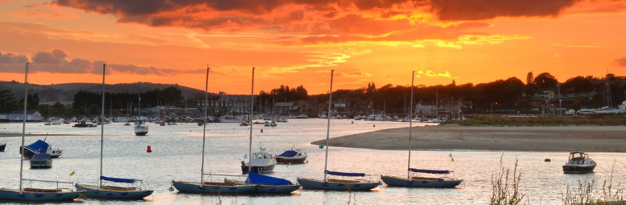 Bembridge at sunset